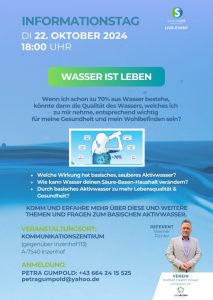 Mehr über den Artikel erfahren Informationstag – WASSER IST LEBEN